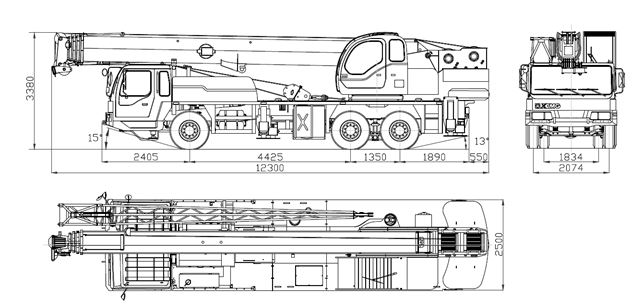 Автокран XCMG QY25K5S